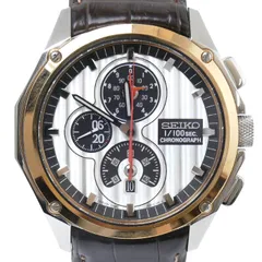 SEIKO 【セイコー】クロノグラフ ７T82-0CV0 ブラック系色文字盤 未使用品 全国一律送料870円