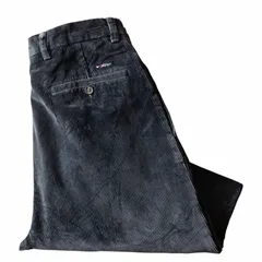 ■TOMMY HILFIGER コーデュロイパンツ/濃紺/古着/実寸W30L28【L5167】