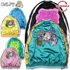 428d 美品【人気Lサイズ】ガルフィー☆バックビッグロゴ