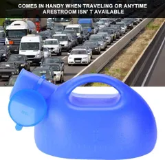 尿瓶 男性用　尿収集器　2000ml　大容量 使いやすく おしっこ こぼれない 尿ボトル高齢者 長時間運転　尿器　尿ボトル 介護用尿器　厚手のサムネイル