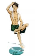 [Used] Acrylic Stand・Acrylic panel Levi Ackerman acrylic Stand(Sauna)Attack Titan×Gokurakuyu/RAKU SPA: You can't win without taking a break... Bathers ~The SENTO Season~