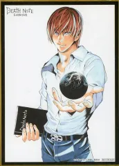 【中古】紙製品 夜神月 ミニ色紙 カラー 「デスノート展 DEATH NOTE EXHIBITION」 後半入場特典