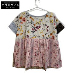 FOXEY フォクシー 37519 ブラウン ウール×カシミヤ×シルク クロップド 畔編みニットプルオーバー ブラウン 38 トップス ウール レディース 中古 FOXEY - フォクシー 37519 ブラウン ウール×カシミヤ×シルク