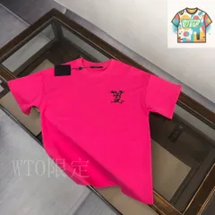 【今日WTO】Louis Vuitton 25SS 前後発泡ロゴ ユニセックス T シャツ-CJ59