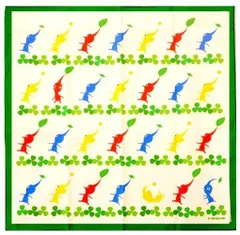 680007 キャラクター ランチクロス  ピクミン （ グリーン系 ) ゲーム 任天堂 ぴくみん ランチョンマット 給食ナフキン ランチマット 男の子 女の子 ランチクロス お弁当袋 ランチョンマット