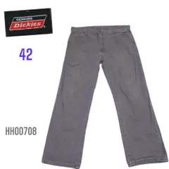 ディッキー　ダックワークパンツW42股下77㎝グレー  HH00708