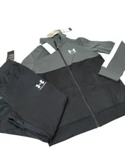 アンダーアーマー◆キッズ ジュニア UAカラーブロック 二ット トラックスーツ 上下 150