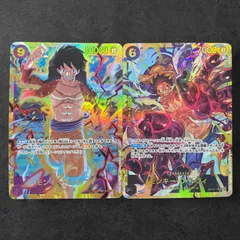 7012【ワンピースカード】ルフィOP09-119〈SEC〉OP10-118〈SEC〉シークレット2枚セット