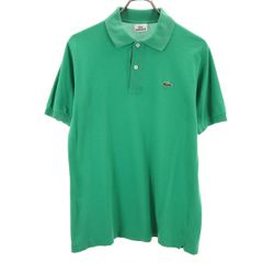 LACOSTE ポロシャツ グリーン フランス製 サイズ M - メルカリ