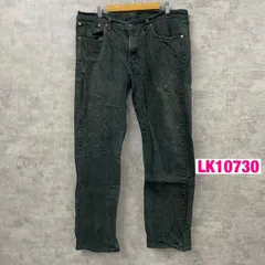 W38L32 Levi's751 02 ブラック ジップフライ デニム パンツ ジーパン 実寸W38in 赤タブ 7510226 リーバイス 古着 LK10730