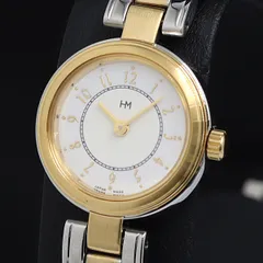 稼働品　THE FRANKLIN MINT × HANAE MORI 腕時計 THE FRANKLIN MINT × HANAE MORI クォーツ 腕時計 - メルカリ