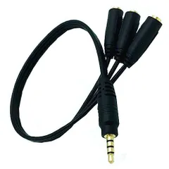 オーディオケーブル 分岐ケーブル 3.5mm ディストリビューションケーブル ミニプラグ 分岐ケーブル オーディオ分岐ケーブル ヘッドフォン延長ケーブル ヘッドフォンジャック