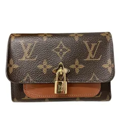 ルイヴィトン　Louis Vuitton　モノグラム　ポルトフォイユ　フラワー　コンパクト　M67504　3つ折り財布　レディース