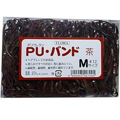 フローラ PUバンド 茶 M