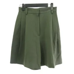 B&Y ユナイテッドアローズ H BEAUTY＆YOUTH DOUBLE CLOTH SHORT PANTS ショートパンツ ショーツ グリーン 緑 S