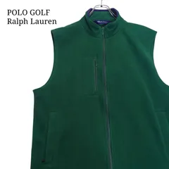 【90s】POLO GOLF Ralph Lauren フリースベスト グリーン