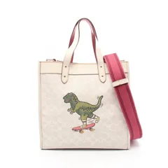 新品タグ付き♡コーチ　トートバッグ　レキシー×シグネチャー　68260 新品タグ付き♡コーチトートバッグレキシー×シグネチャー68260