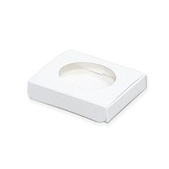窓付 箱 ニュータックインボックス シロ S-20 ヘイコー 10.5x8x3.8cm 10枚
