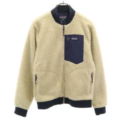 patagonia パタゴニア 20AW レトロエックス ボマー ジャケット S ベージュ フリースジャケット 22830FA20 メンズ 古着