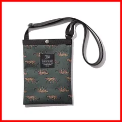 【在庫セール】KiU キウ 600D サコッシュ ミニ SACOCHE はっ水 撥水 防水 防汚 耐久性 バッグ ショルダーバッグ アウトドア フェス カジュアル かわいい おしゃれ メンズ レディース ユニセックス 男女兼用 レオパード K233-175