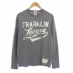フランクリン&マーシャル FRANKLIN&MARSHALL Tシャツ ロンT カットソー 長袖 プリント S グレー /KHのサムネイル