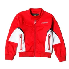 【新品未使用・定価より50％オフ】フェラーリ スウェット テクノ スクデット フルジップ キッズ セーター モータースポーツ ウェア Ferrari