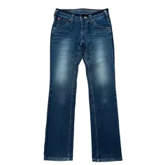 EDWIN JERSEYS ER003L ストレッチ ストレート ジャージーズ 濃紺 レディースXS エドウィン