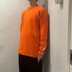 NIKE　 ナイキ　 オレンジ　長袖Tシャツ　SIZE L 【表参道t01】