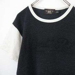 DOUBLE RL ダブルアールエル ラルフローレン RRL バイカラー 半袖 カットソー s945399ss