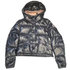 【中古】 MONCLER モンクレール  ダウンジャケット バルダネット BARDANETTE H20931A00079 68950 サイズ00 XS相当 黒 フードあり 冬 レディース 25001202 MK