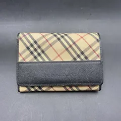 30 Burberry バーバリー 二つ折り財布 ノバチェック
