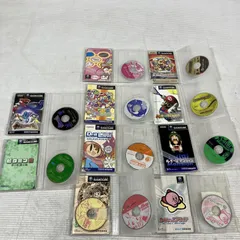 ◎ 【ジャンク品】 GAME CUBE ソフトまとめ ポケモンスタジアム ピクミン2 ぷよぷよフィーバー 現状品 ff 0.85kg