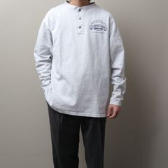 00's Printed Henry-neck L/S T-Shirt "COTTON DELUXE" 112053