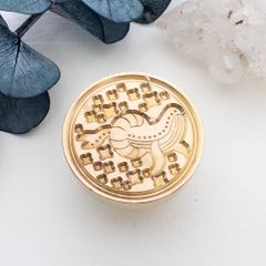 ＊訳あり＊ シーリングスタンプ ヘッドのみ くじら 25mm シーリングワックス スタンプヘッド【商用OK】  sw104