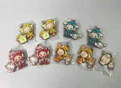 【未開封】 おジャ魔女どれみ サンリオコラボ ラバーストラップ ９点セット 【まとめ売り】