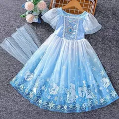 女の子 キッズ ドレス プリンセス コスチューム コスプレ 可愛い 綺麗 華やか ハロウィン イベント 発表会 七五三 パーティー 新品未使用