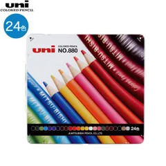 三菱鉛筆 uni 色鉛筆880　24色セット K88024CPN