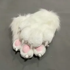 着ぐるみ ケモノファースーツ 獣爪手袋 完成品 鳴き声機能付き ファーリーアクセサリー コスプレ キグルミ kigurumi fursuitのサムネイル