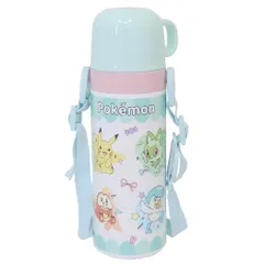 ポケットモンスター 保温保冷水筒 超軽量コンパクト2WAYステンレスボトル Popping Up ポケモン スケーター 子ども用 ワンプッシュ ワンタッチ キャラクター グッズ 