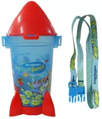 【中古】食器その他(キャラクター) バズ・ライトイヤーのアストロブラスター(レッド×ブルー/背景クリア) ポップコーンバケット 「トイ・ストーリー」 東京ディズニーランド限定