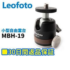 【30日間返品保証】Leofoto MBH-19 小型自由雲台 1/4インチネジ穴対応 ボール径19mm 独立パンロック【並行輸入品】