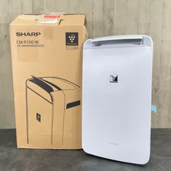 美品 シャープ衣類乾燥除湿機 【中古】CM-R100-Wホワイト2024年製