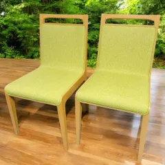 【美品】cres ミールス パブリック社製 店舗 ダイニングチェア 2脚セット② 美品】cres ミールス パブリック社製 店舗 ダイニングチェア 2脚