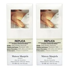 ● 2本セット メゾン マルジェラ レプリカ レイジー サンデー モーニング オードトワレ 100ml ［ EDT 香水 フレグランス ］ MAISON MARGIELA