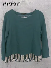 ◇ UNITED ARROWS closet story クローゼット ストーリー 長袖 カットソー グリーン レディース 【中古】 【1002801284091】