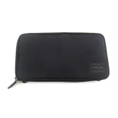 未使用級】ポーター 長財布 DILL ディル ラウンド ブラック ナイロン PORTER（ポーター） DILL（ディル） 長財布（ラウンドファスナー