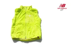 【中古】 ニューバランス New Balance ロゴマーク×シャギーファージップアップベスト レディースゴルフウェア 1