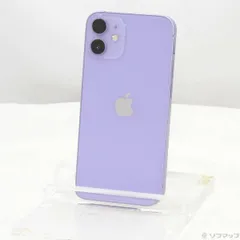 本日迄★美品★Apple iPhone12 mini 64GB パープル動作品 iPhone 12/12 mini」新色のパープル30日発売、iOS 14.5搭載 - ケータイ