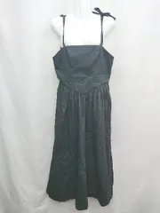 ◇ ⊃ ZARA　ZARA ザラ ロング丈 ワンピース サイズL ブラック系 レディース E  【1503060008416】