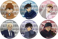 【中古】バッジ・ピンズ 全6種セット 「名探偵コナン トレーディングメタリック缶バッジF」